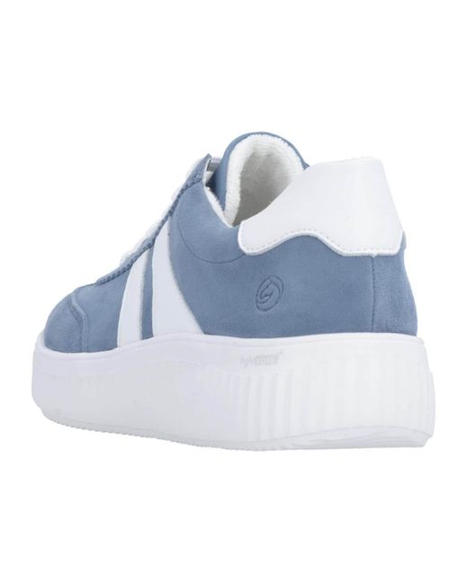 Remonte Blue Sneaker Low Basic