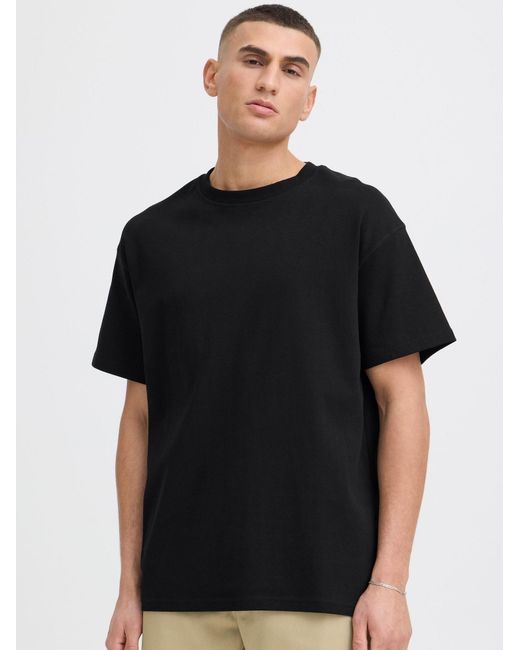 Solid T-Shirt Danton in Black für Herren