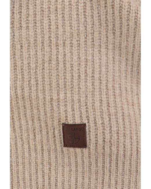 Key Largo Pullover Klglasgow in Natural für Herren