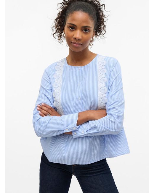 Vero Moda Blue Bluse 'Vmniyan'
