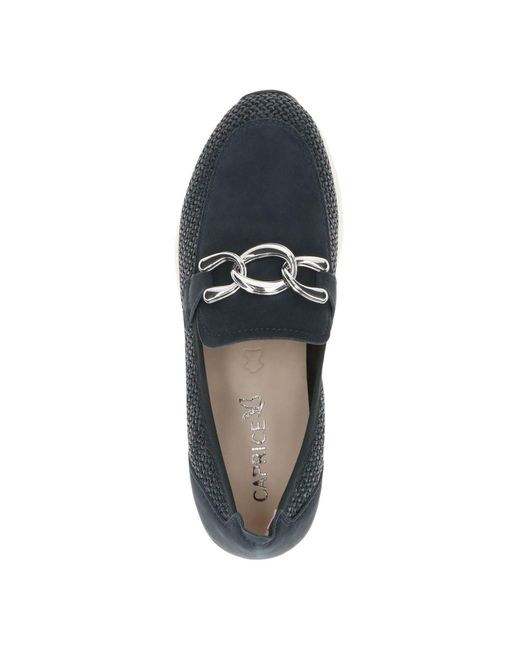Caprice Blue Slipper