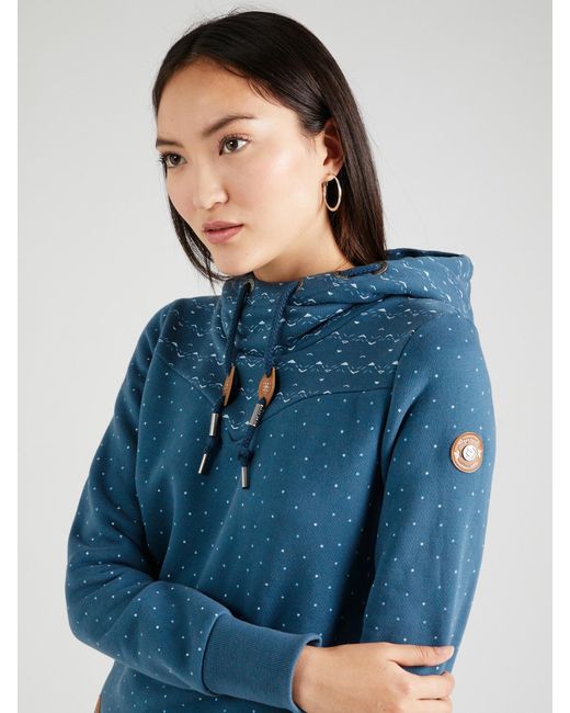 Ragwear Sweatshirt 'nuggie' in Blau | Lyst DE