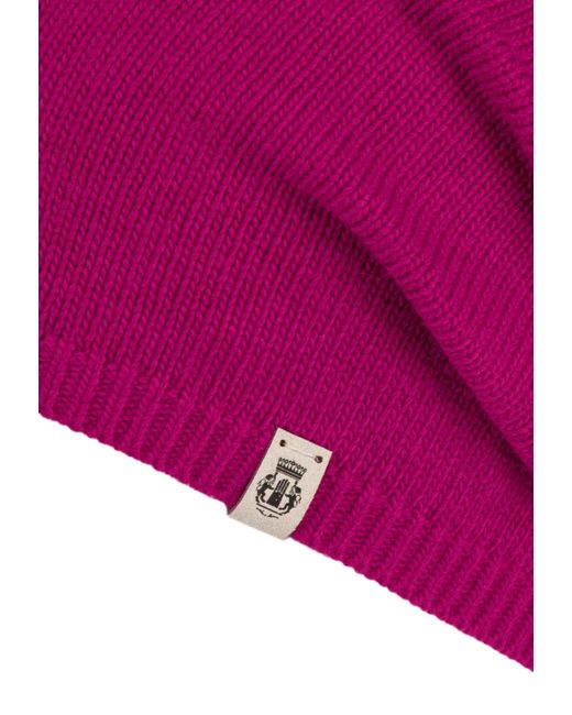 Roeckl Purple Beanie Mütze Essentials
