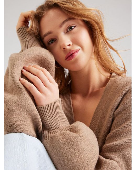 millane Natural Strickjacke