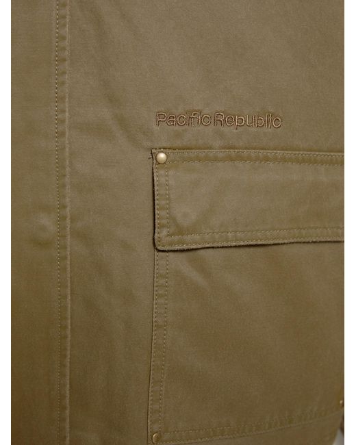 Pull&Bear Green Jacke Pacific