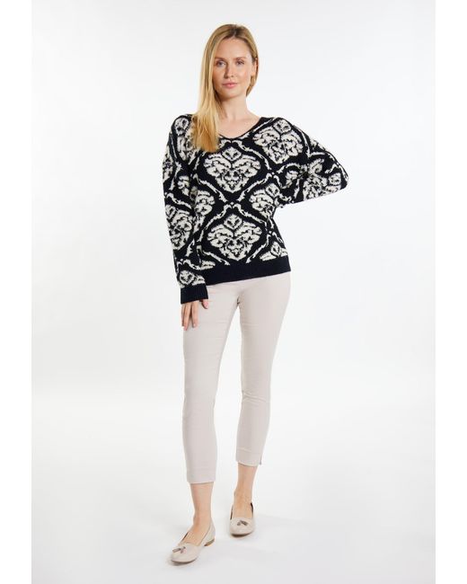 Usha Black Pullover Sivene