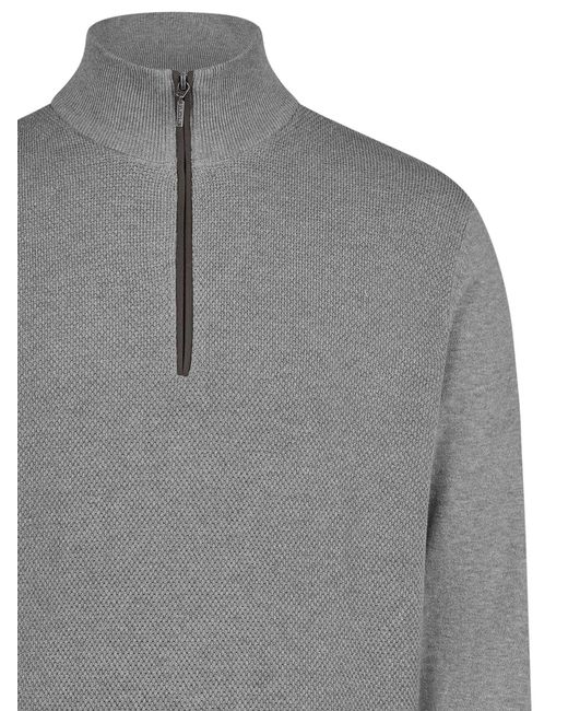 Redmond Pullover Basic in Gray für Herren