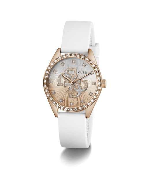 Guess White Analoguhr Ava