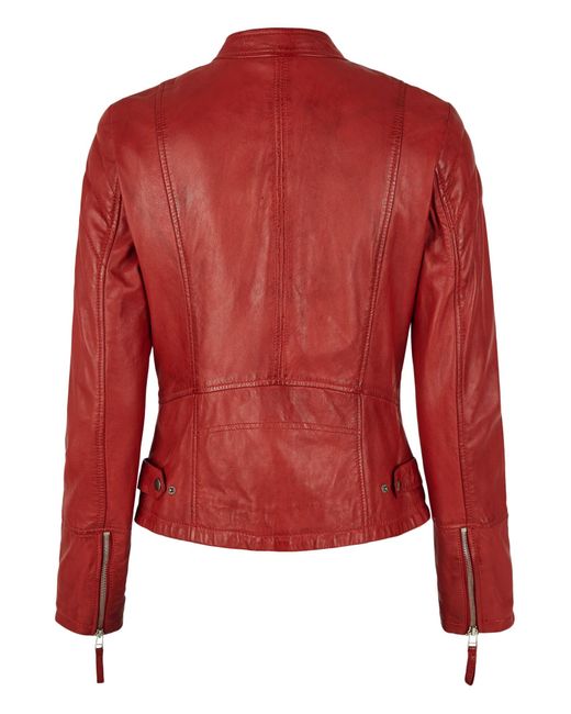 7eleven Red Lederjacke Selinny