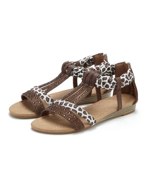 Lascana Brown Sandale