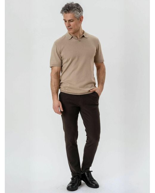 TeeShoppen Trouser Structure in Black für Herren
