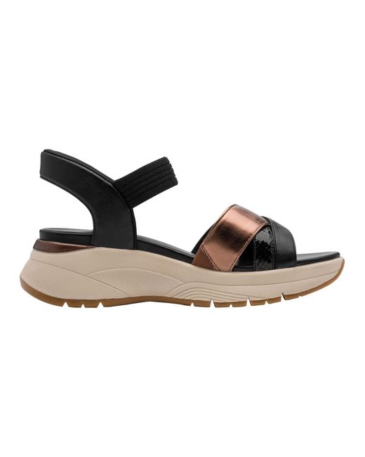 Tamaris Black Sandale