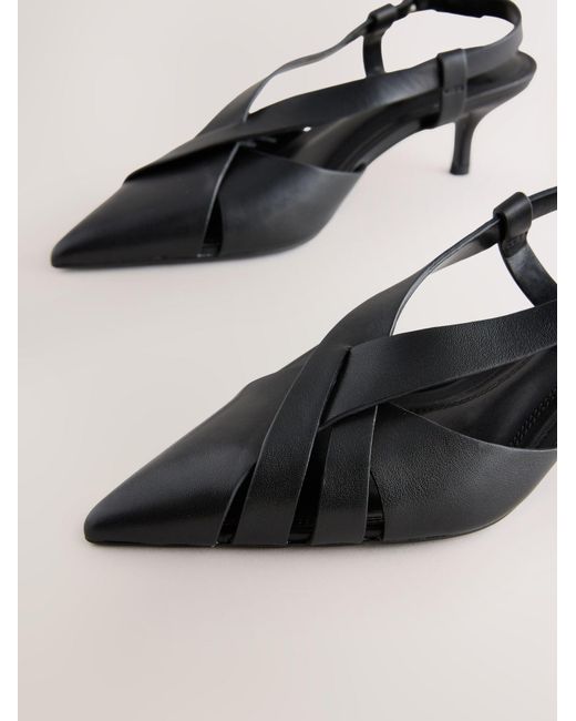 Next Black Slingpumps Forever Comfort