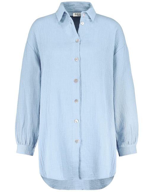 Sublevel Blue Bluse