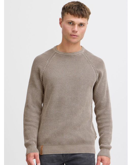 INDICODE Pullover Rockford in Gray für Herren