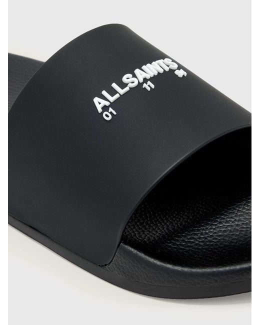 AllSaints Pantolette Date in Black für Herren