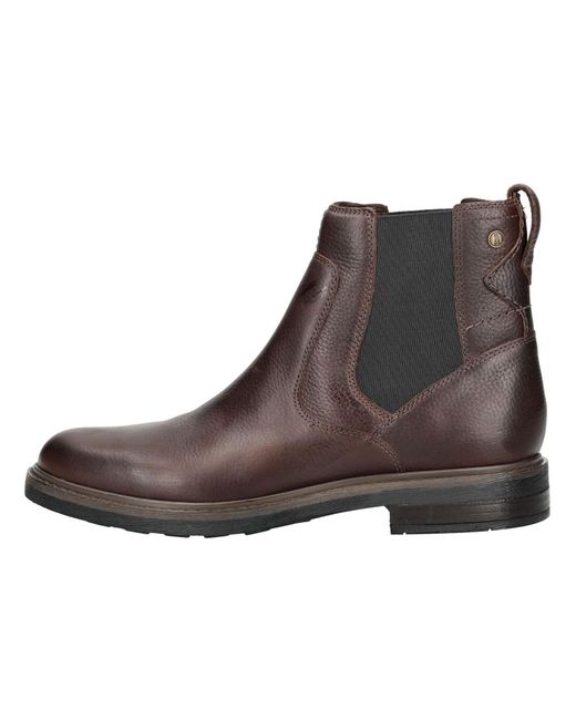 Clarks Leder/Textil Stiefelette in Brown für Herren