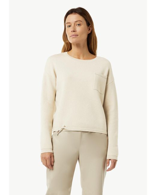 Comma, White Pullover