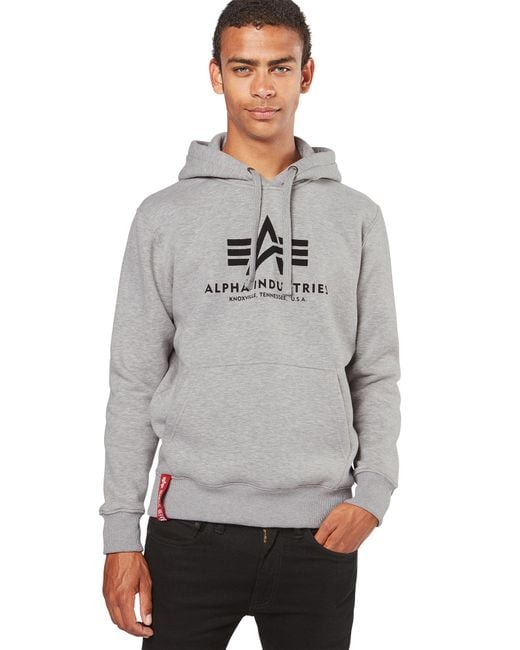 Alpha Industries Sweatshirt Basic in White für Herren