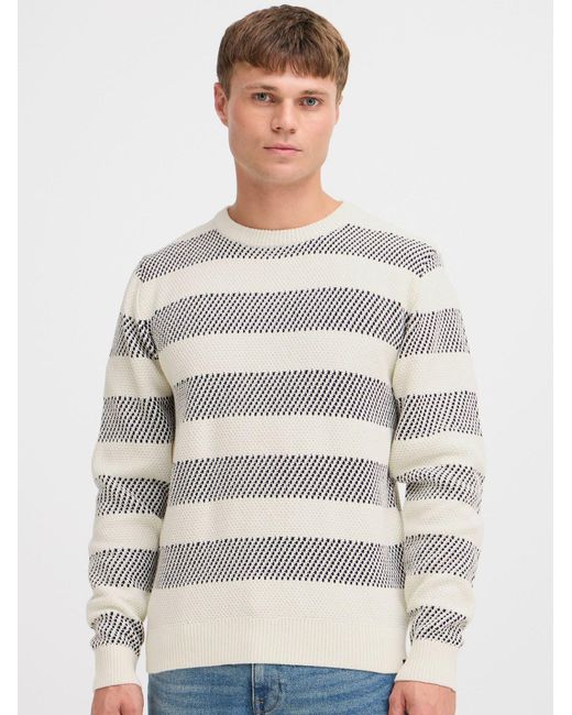 INDICODE Pullover Telly in White für Herren
