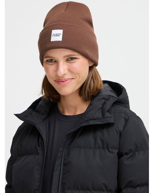 North Bend Strickmütze Nblou U in Brown für Herren