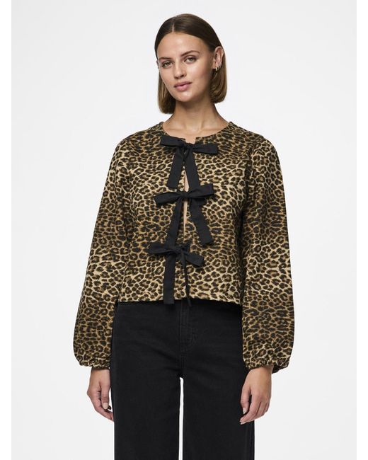 Pieces Black Bluse 'Astrid'
