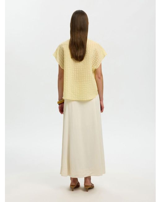 SELECTED Natural Bluse