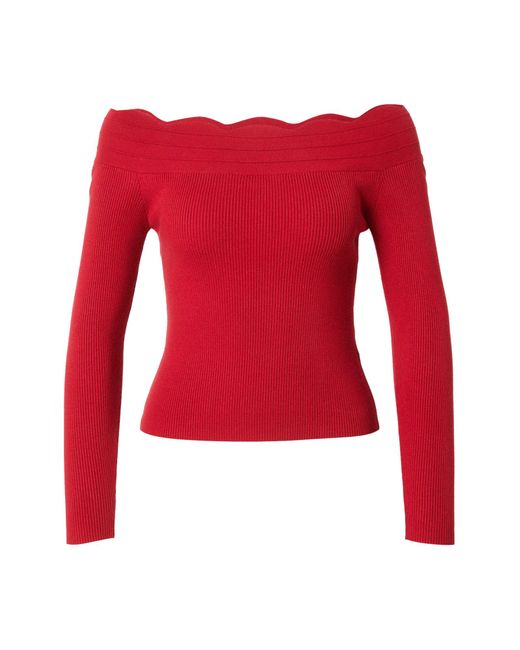 /about You Red Pullover Maja