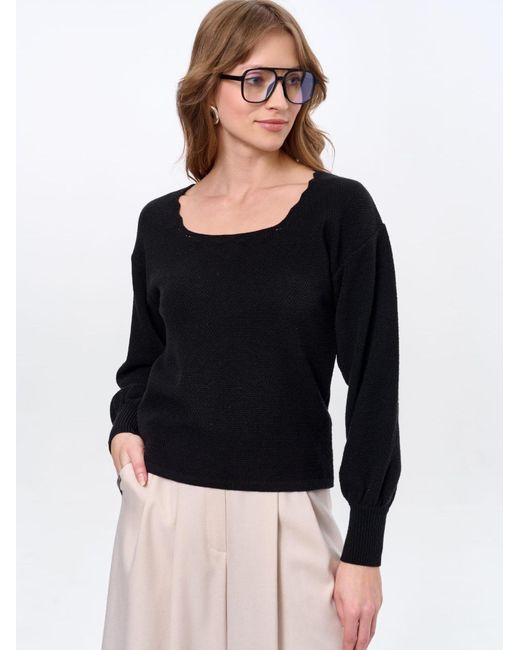 Blue Shadow Black Pullover