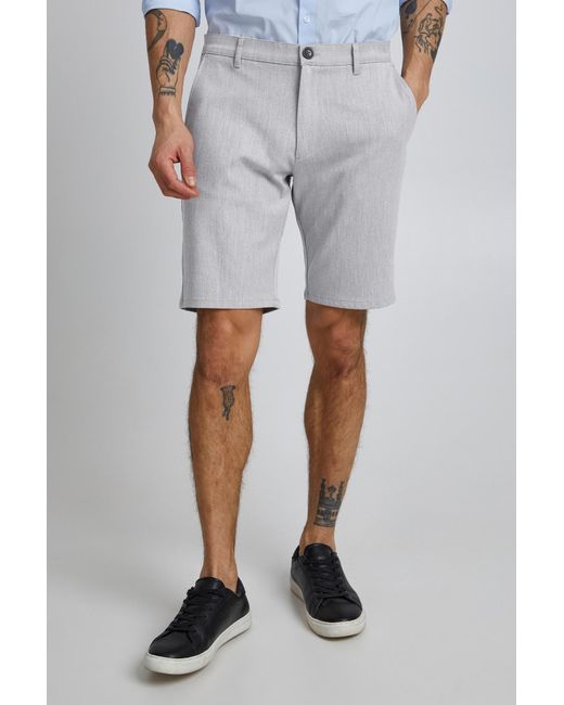 Solid Chinoshorts in Gray für Herren