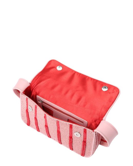 Staud Red Schultertasche Tommy