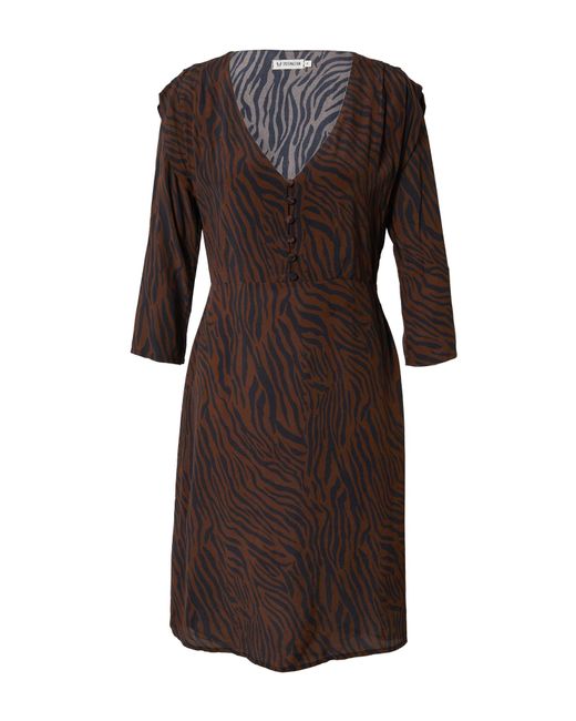 System Action Brown Kleid
