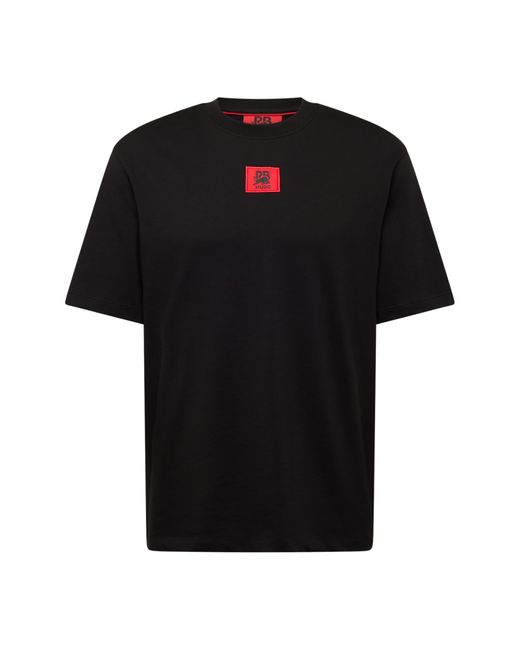 HUGO T-shirt 'drambok' in Black für Herren