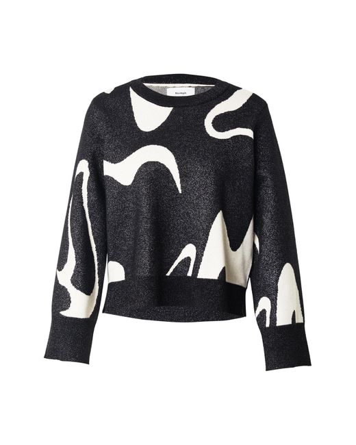 Numph Black Pullover Numitzy