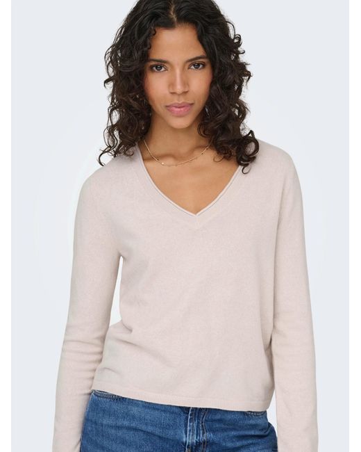 ONLY Pink Pullover Onlloyal