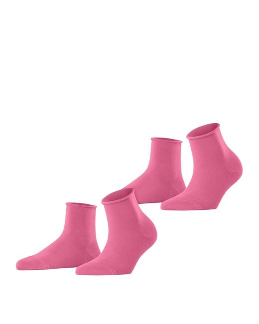 Esprit Pink Socken Basic Pure 2-Pack