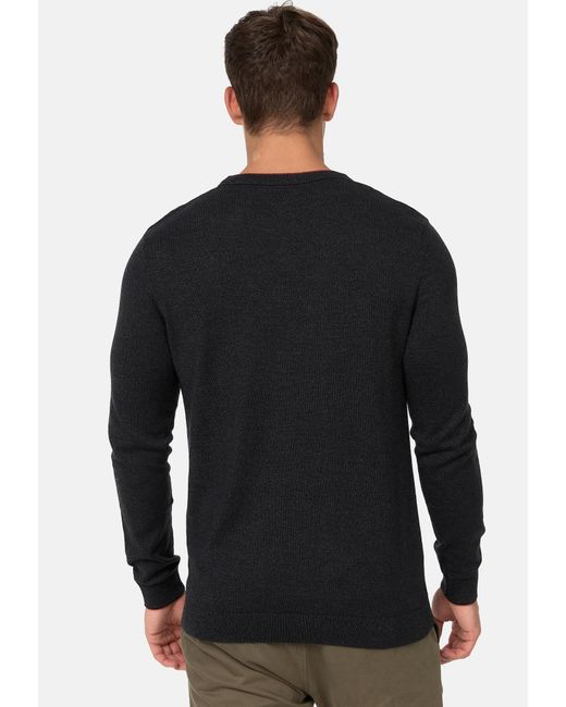 INDICODE Pullover Reign in Black für Herren
