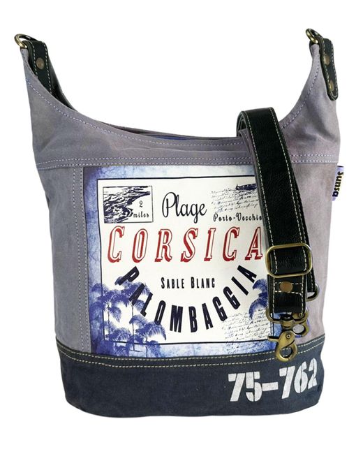 Sunsa Blue Schultertasche