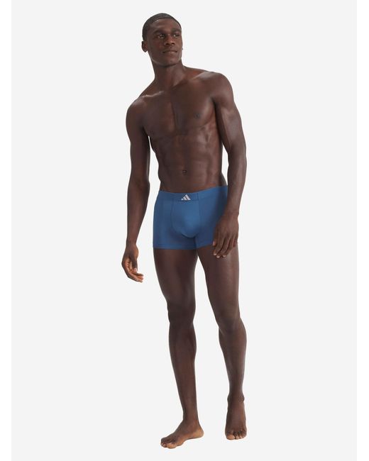 Adidas Boxer Active Micro Tech in Blue für Herren
