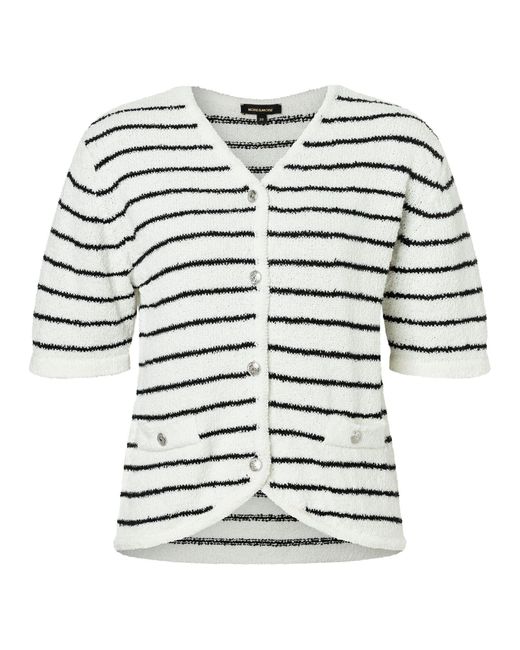 MORE&MORE White Strickjacke