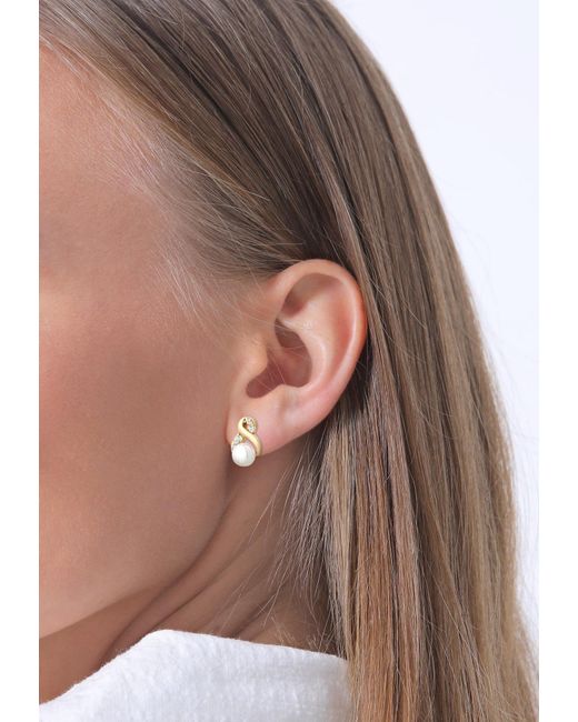 Elli Premium Metallic Ohrringe Infinity