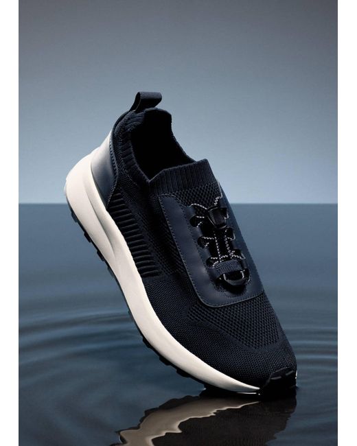 Mango Sneaker Performance in Blue für Herren