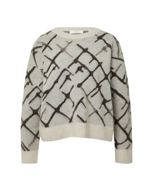 Comma, White Pullover
