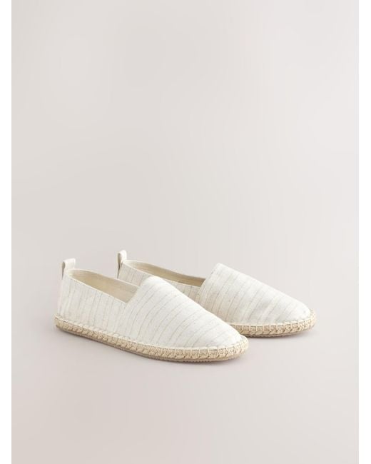 Next Espadrilles in White für Herren