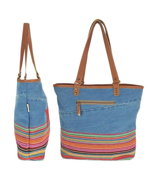 Sunsa Blue Shopper