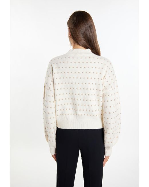 faina White Pullover Imane