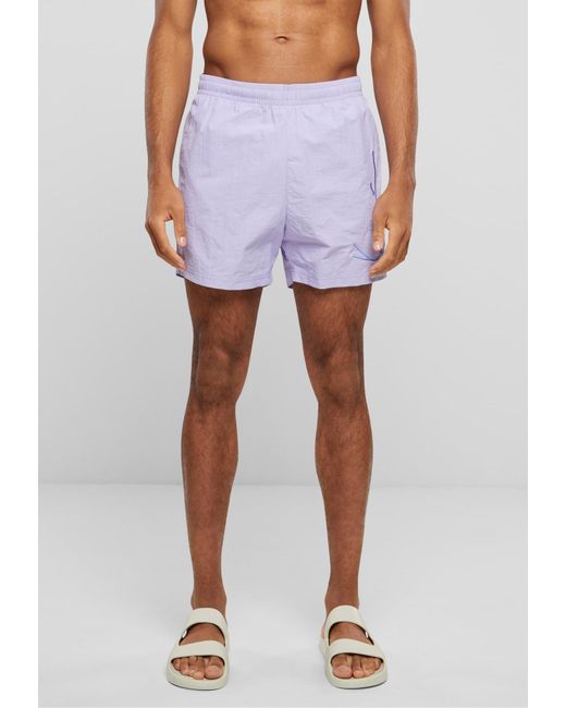 Karlkani Badeshorts in Purple für Herren
