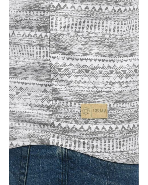 Solid Shirt Imbre in Gray für Herren