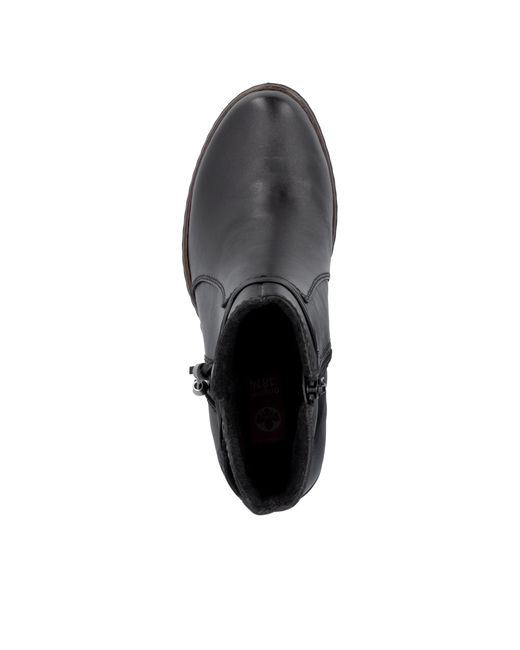 Rieker Black Chelsea Boots
