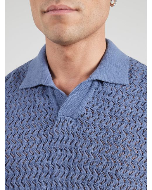 Only & Sons Pulloveronsnyle in Blue für Herren